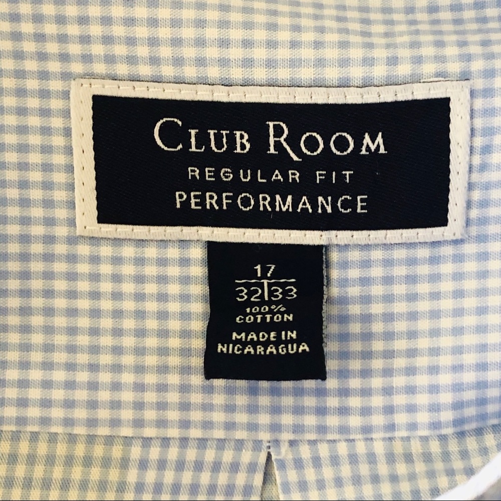 Club Room Performance Buttondown 17 32/33 - Picture 10 of 11